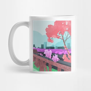 Cherry blossoms Mug